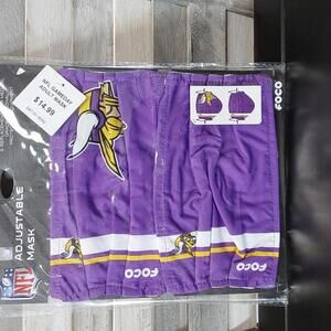 NFL Minnesota Vikings Adjustable Mask | FOCO | Adult